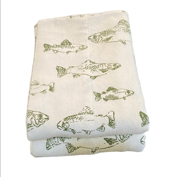 Eddie Bauer Bedding Eddie Bauer Flannel School Of Fish King